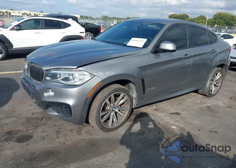 2017 BMW X6 xDrive35I z USA, uszkodzony, nr VIN 5UXKU2C34H0U30347